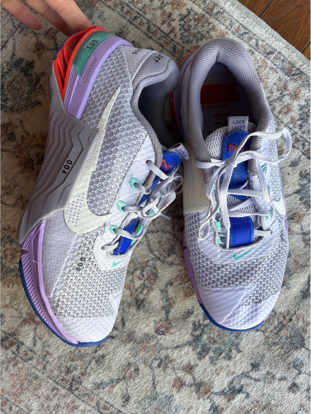 Womens Lavendar Purple Size 7.5 Nike Metcons